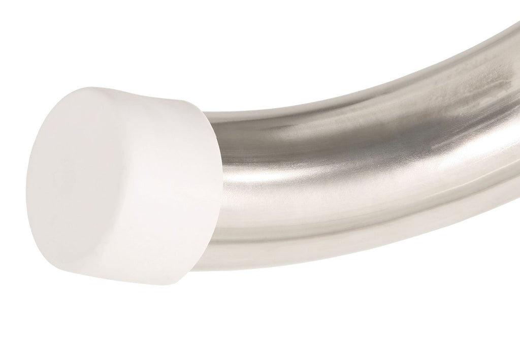 Pool ladder, 3 steps, stainless steel, 50 x 26.5 x 132 cm, including anti-slip surface