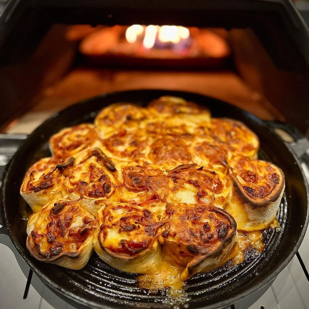 Plancha, Ø 35 cm, cast iron