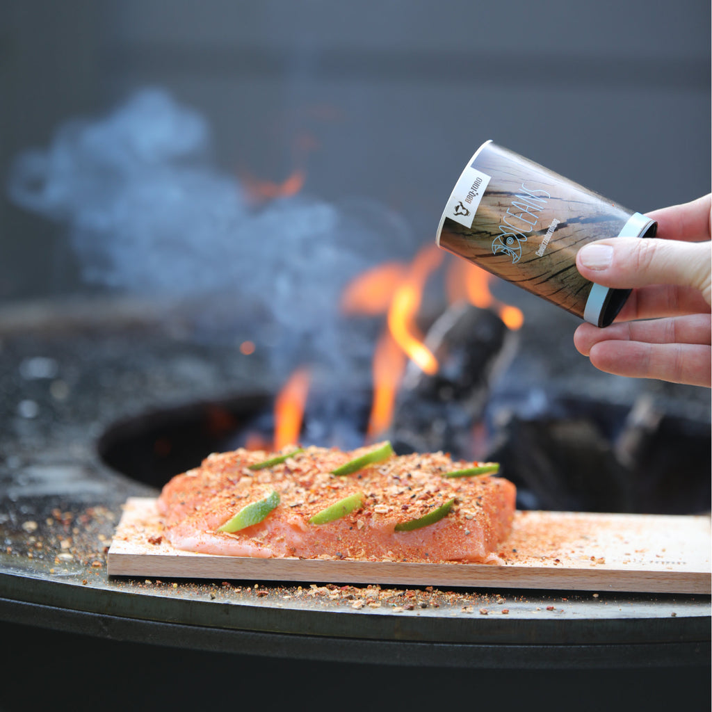 Räucherbrett, 30 x 15 x 1 cm, 100 % Buchenholz