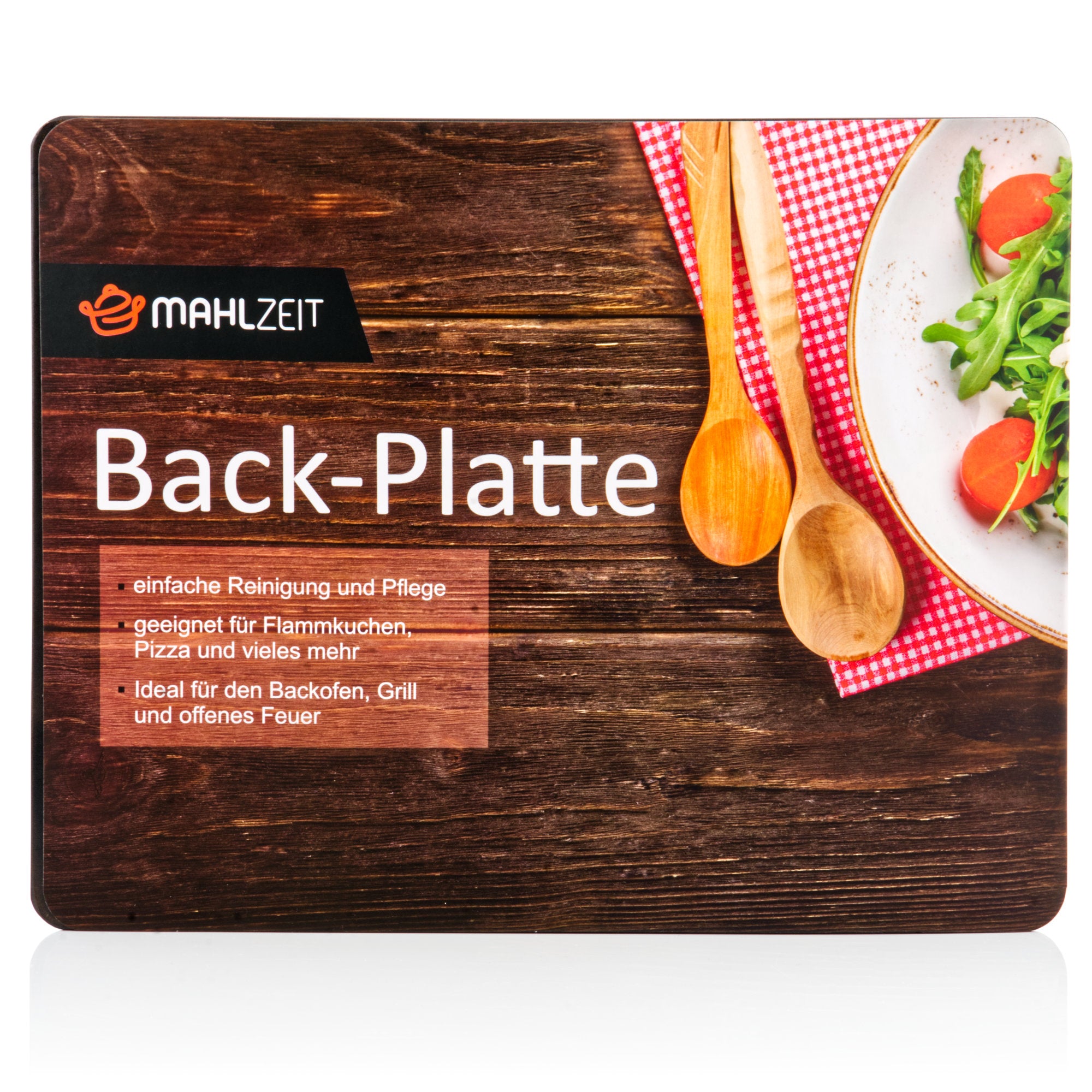 Backplatte, 38 x 30 cm, Stahl