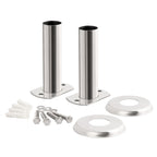 Kit de montage, support d'échelle de piscine, Ø 40 mm, acier inoxydable