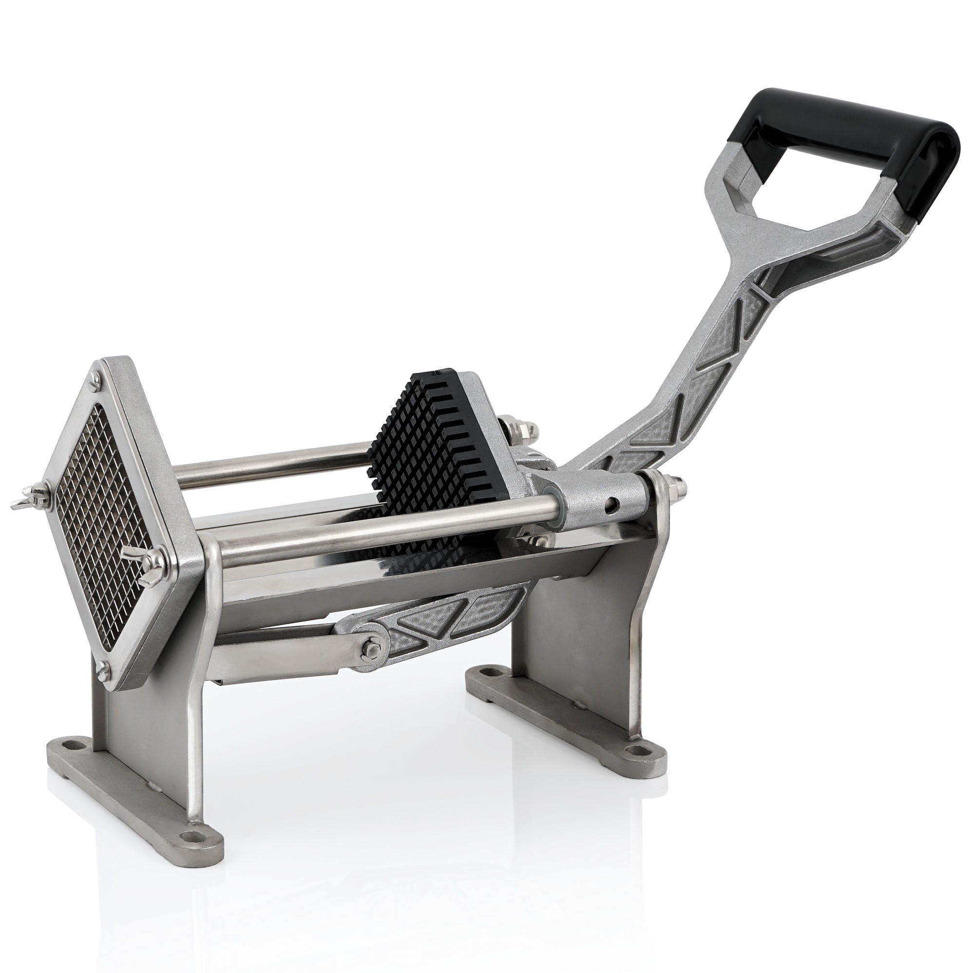 Coupe-pommes de terre, comprenant 4 lames en acier inoxydable pour les bâtonnets et les coins