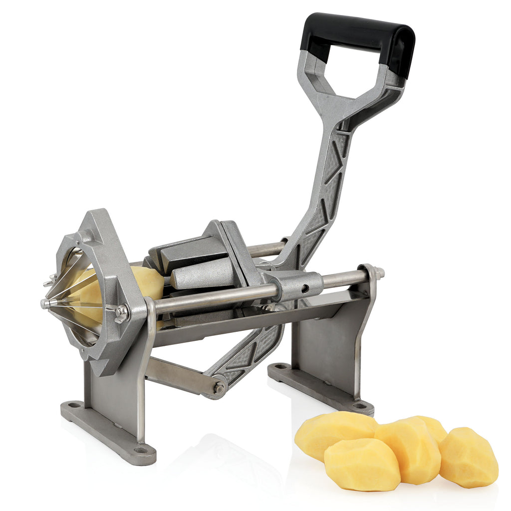 Coupe-pommes de terre, comprenant 4 lames en acier inoxydable pour les bâtonnets et les coins