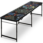 Table de beer pong, jeu multi-jeux 6 en 1, pliable