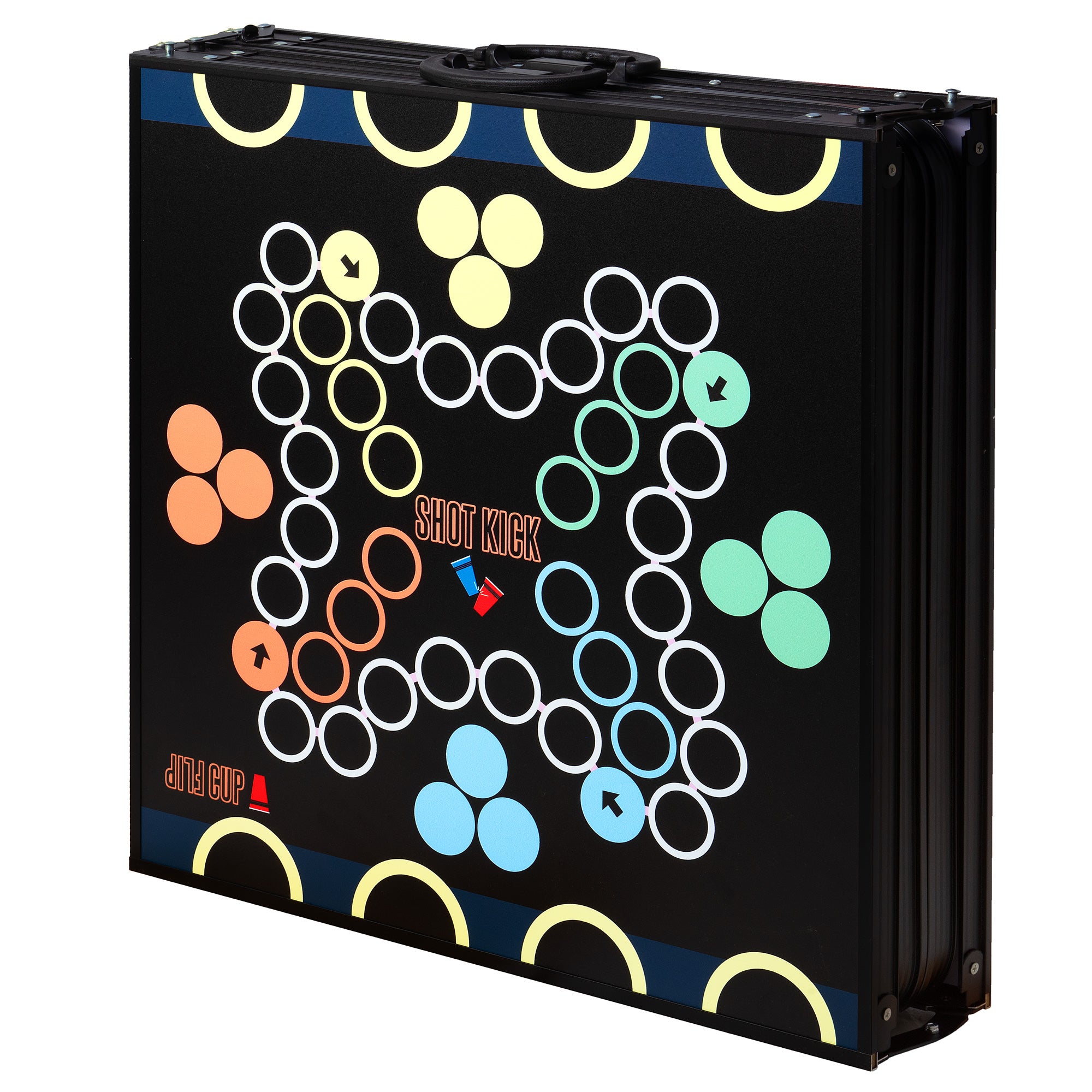 Beer pong table, 6 in 1 party multigame, foldable
