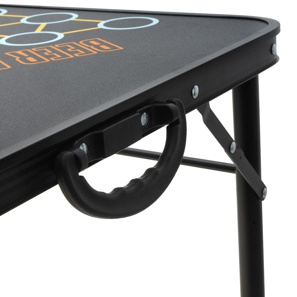 Beer pong table, 6 in 1 party multigame, foldable