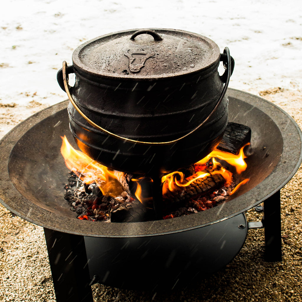 Potjie, marmite sud-africaine en fonte