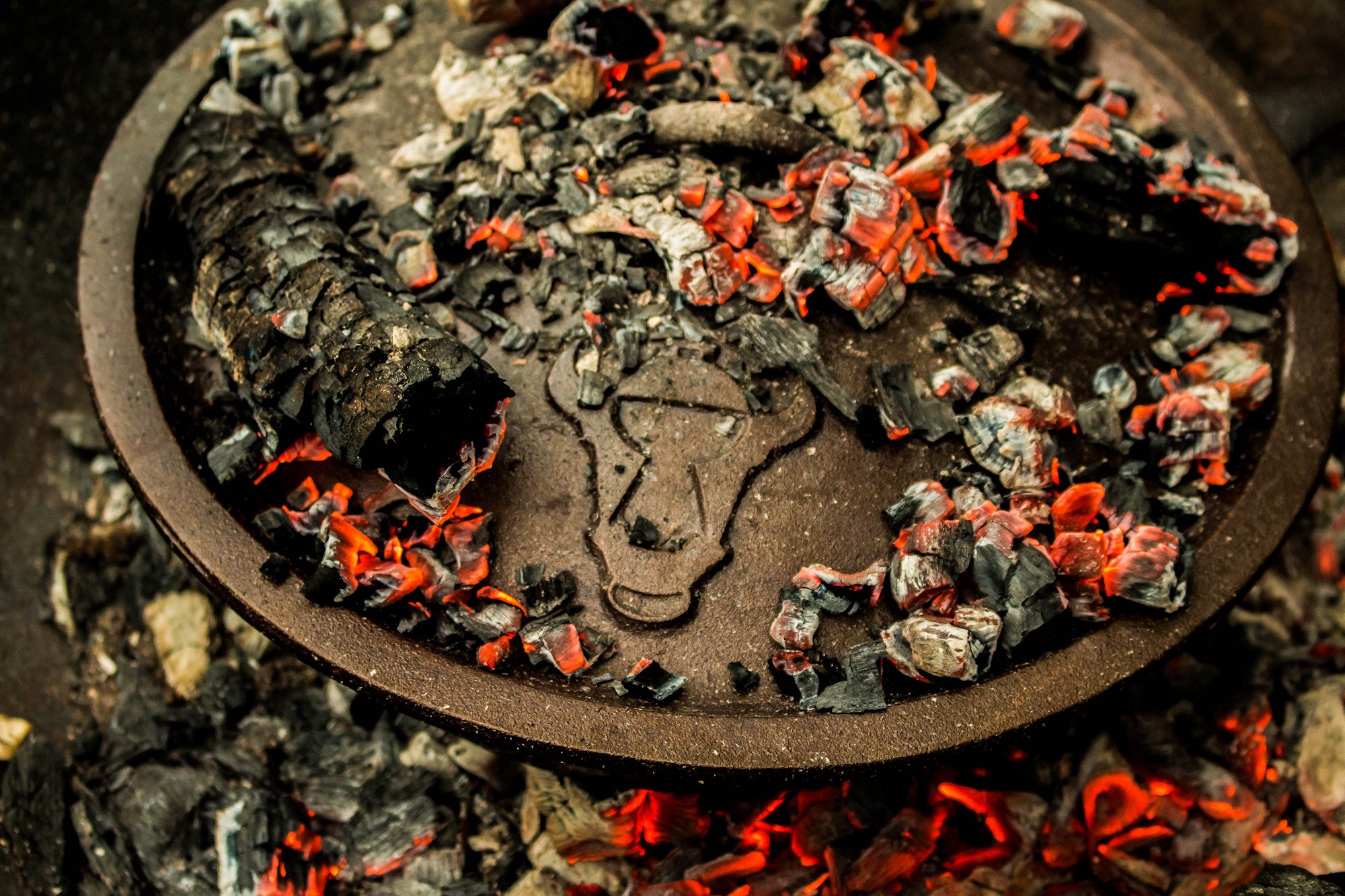 Potjie, South African cooking pot, cast iron
