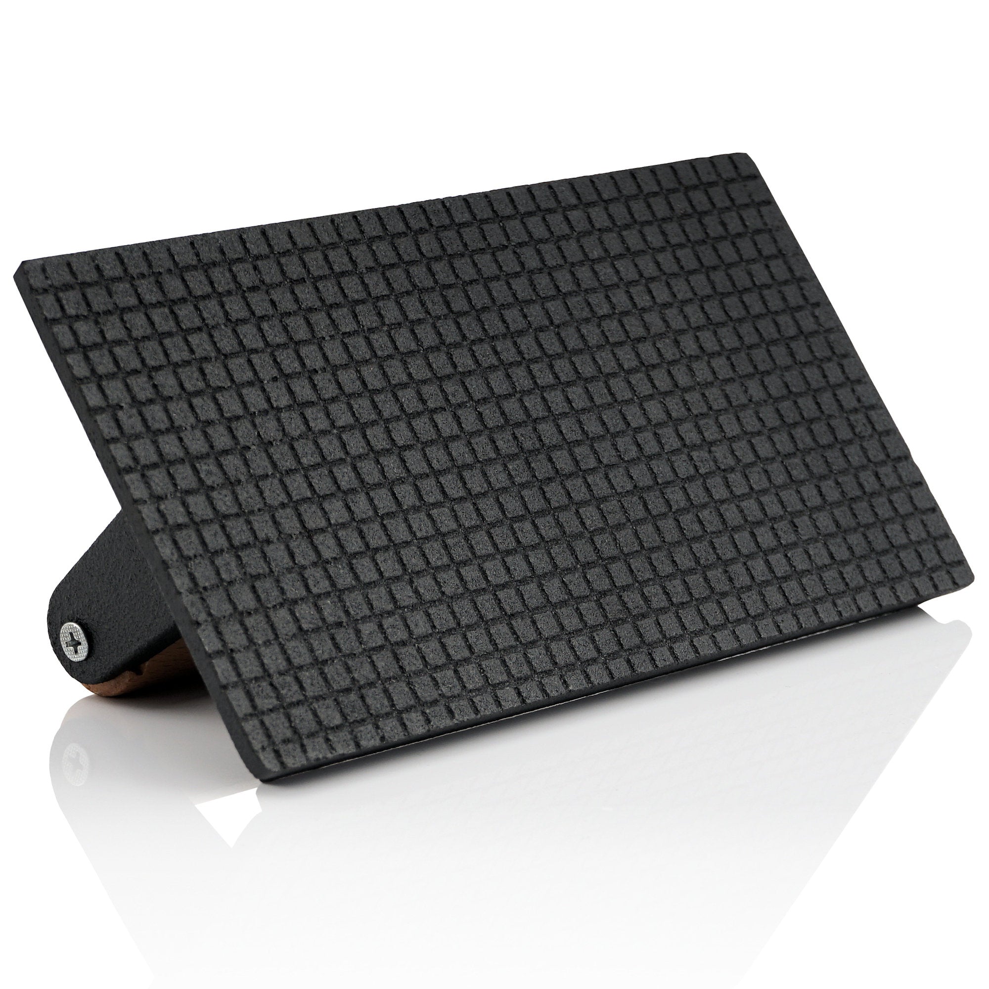 Ensemble de cloches chauffantes, Ø 31,5 cm, acier inoxydable, comprenant un poids à viande en fonte (carré)