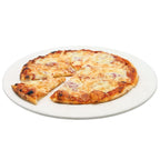 Pierre à pizza, Ø 38 cm, pierre à pizza pour barbecue à charbon
