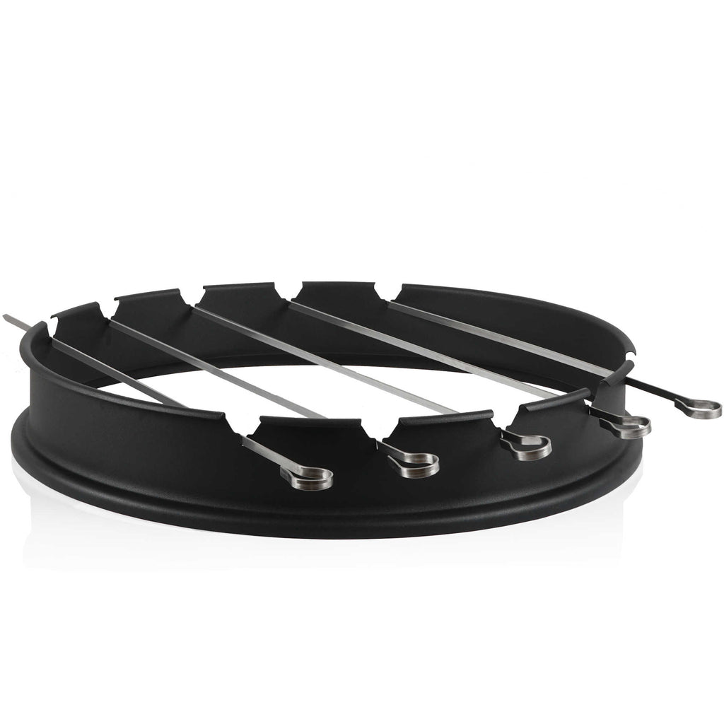 Grill skewer set, for Ø 57 cm kettle grill, 5 skewers with attachment