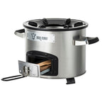 Rocket Stove "RAKETE #1", Stainless Steel, Rocket Stove for Dutch Oven