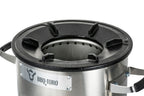 Rocket Stove "RAKETE #1", Stainless Steel, Rocket Stove for Dutch Oven