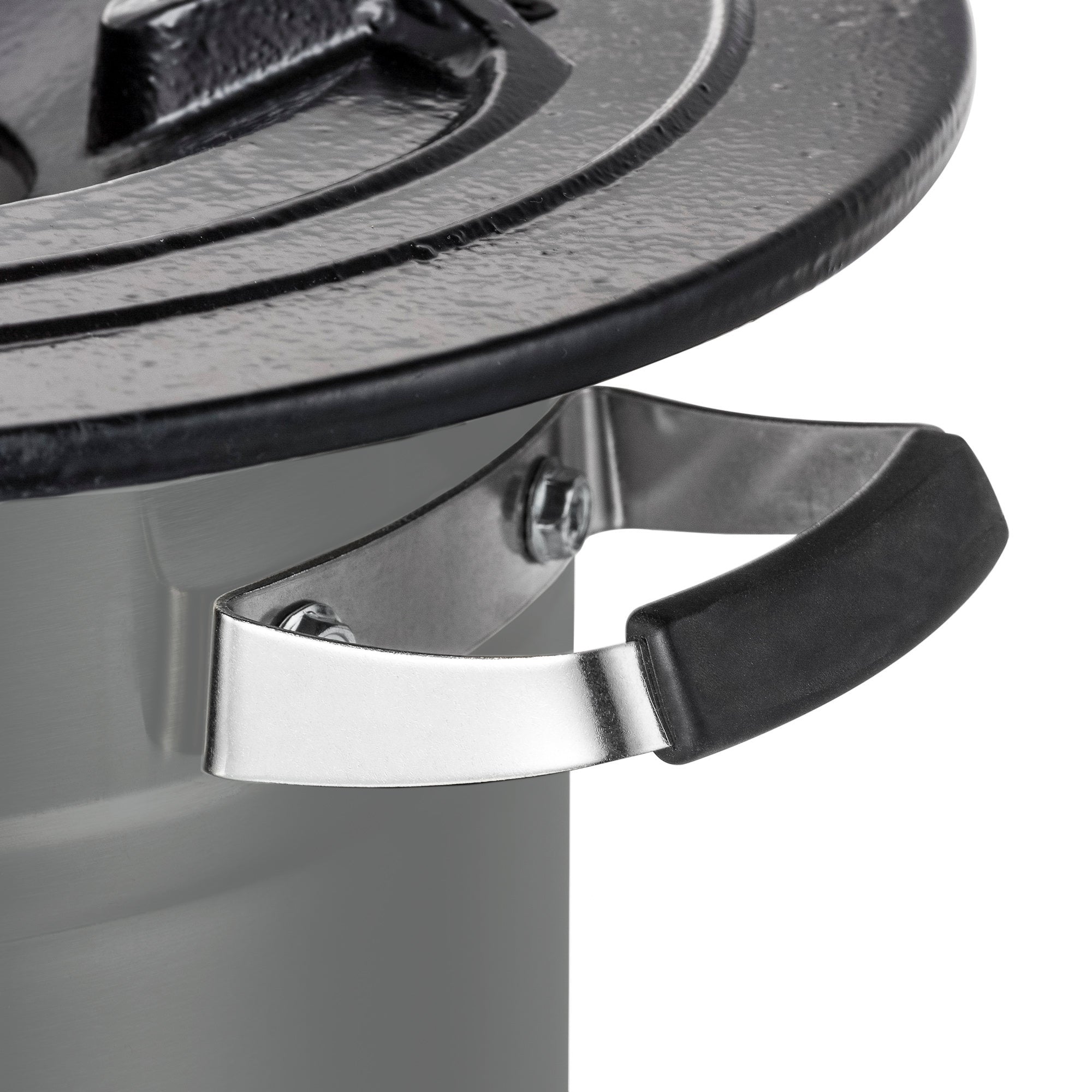 Réchaud à fusée « RAKETE #2 », en acier inoxydable, pour cocotte en fonte.