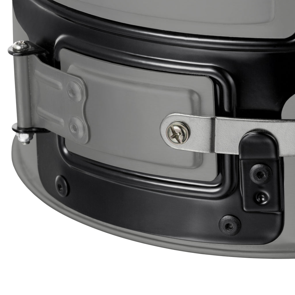 Réchaud à fusée « RAKETE #2 », en acier inoxydable, pour cocotte en fonte.