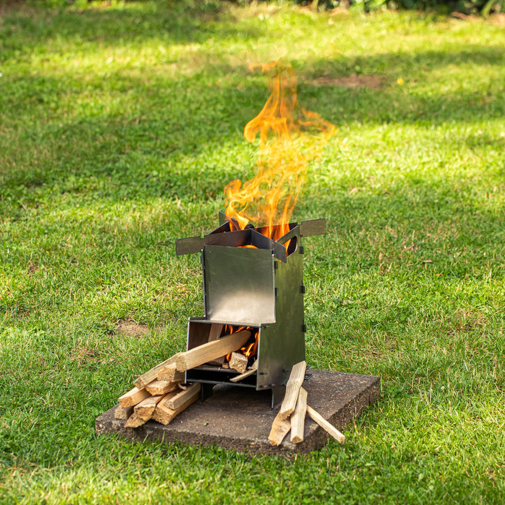 Raketenofen "RAKETE #5", Rocket Stove Stecksystem