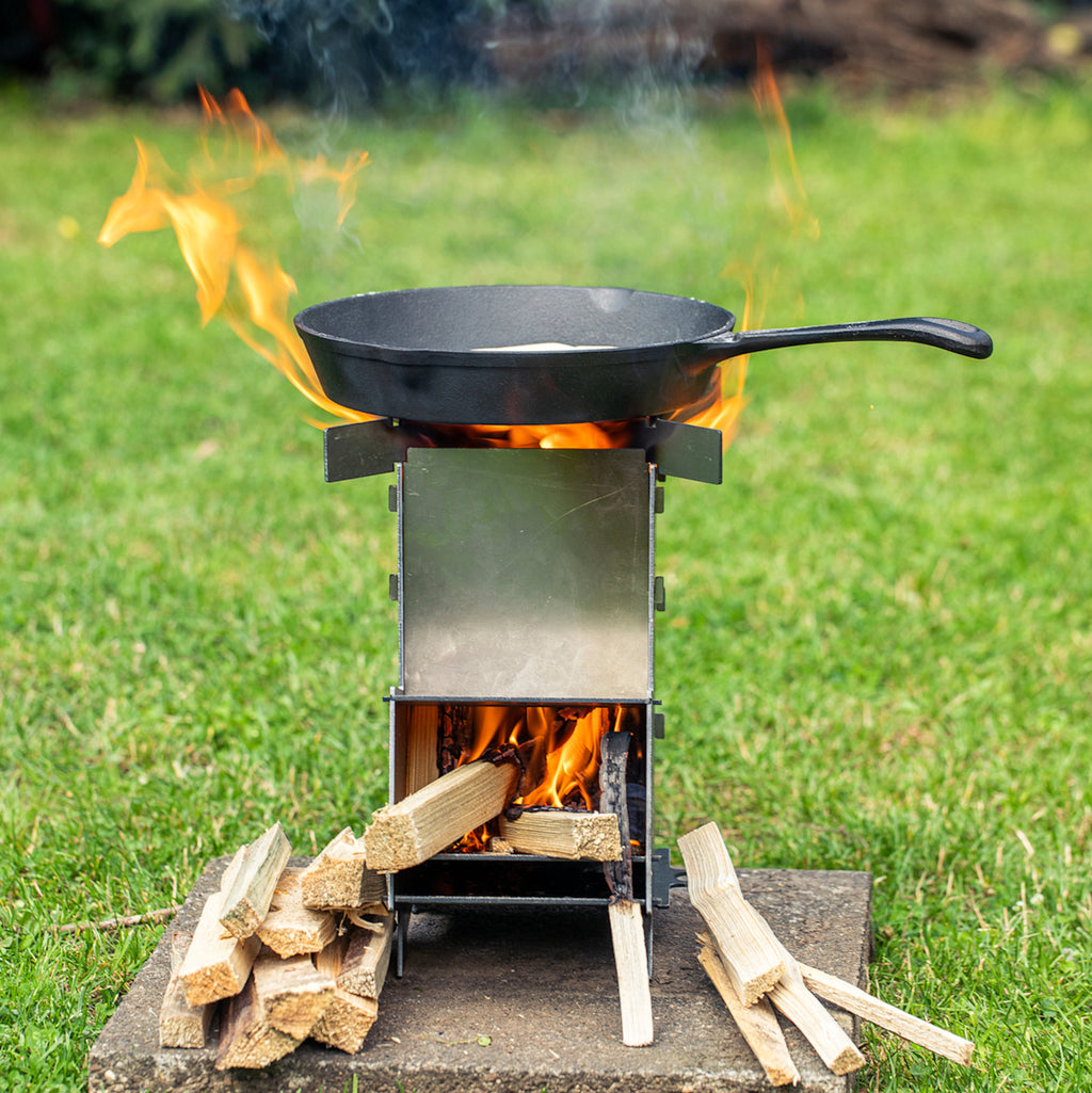 Raketenofen "RAKETE #5", Rocket Stove Stecksystem