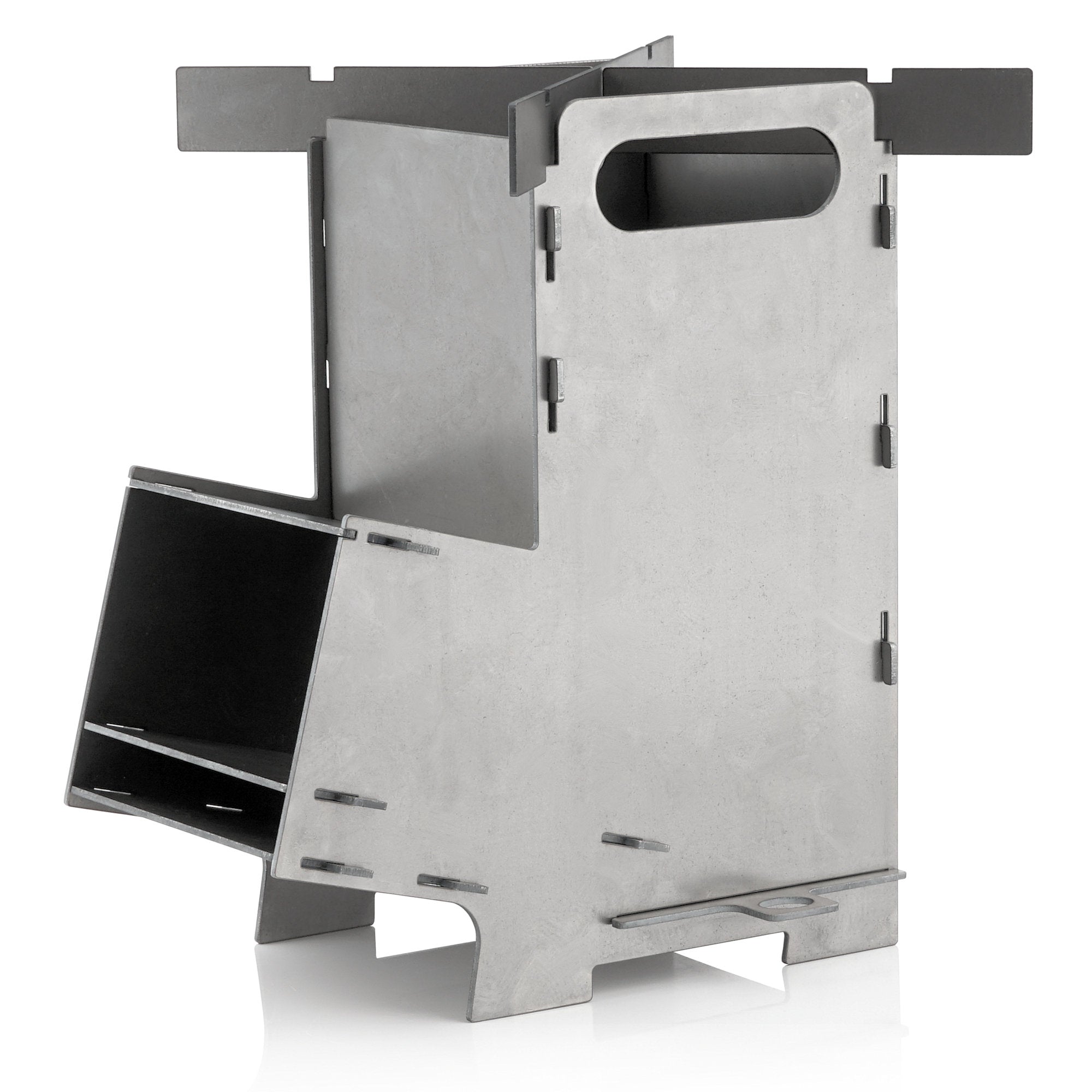 Réchaud à fusée « RAKETE n° 5 », système de branchement pour réchaud à fusée