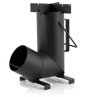 Raketenofen "RAKETE #6", Rocket Stove aus 1,5-mm-dickem Stahl für Dutch oven