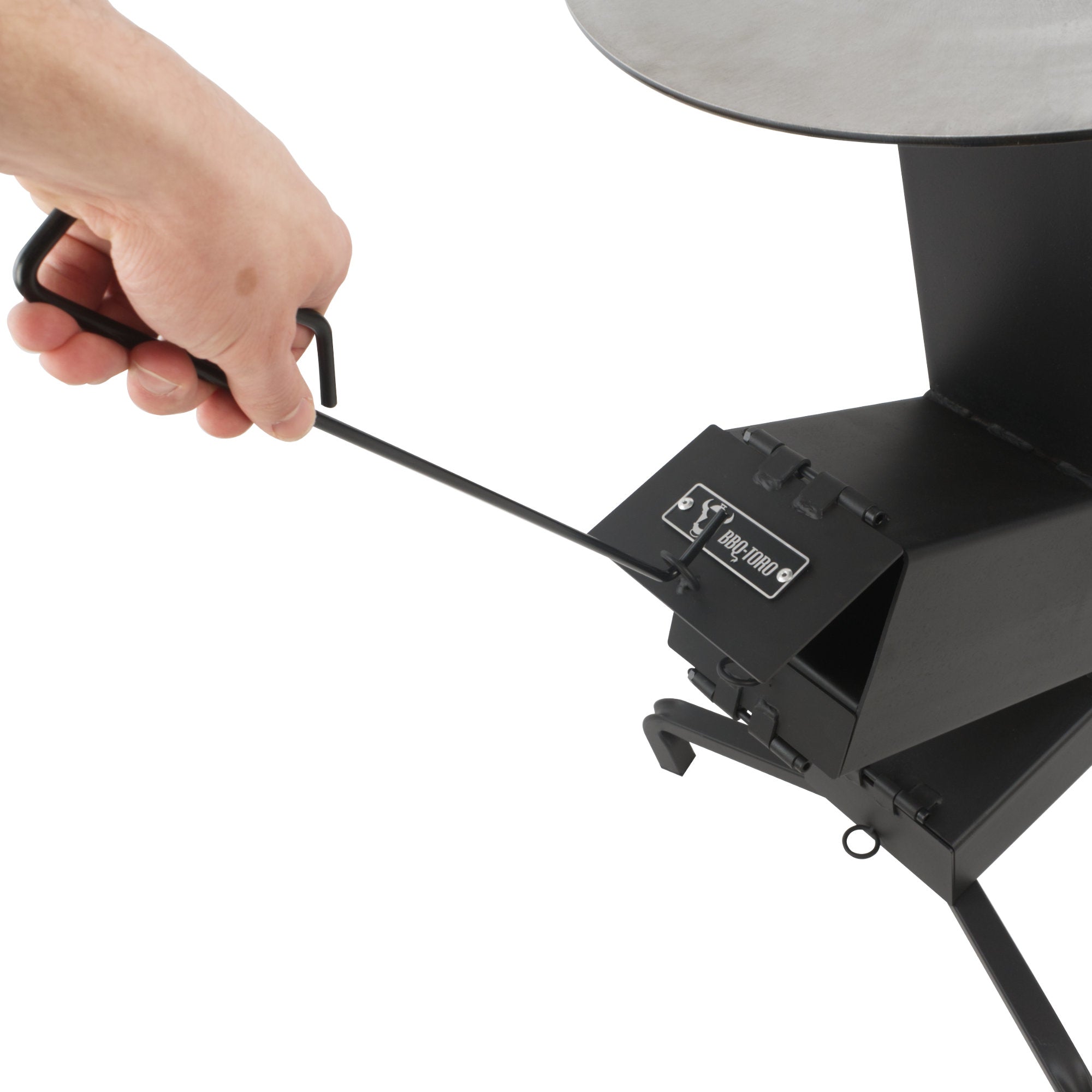 Raketenofen "RAKETE #7" mit Grillplatte Ø 50 cm