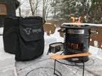 Rocket Stove "RAKETE #1", Stainless Steel, Rocket Stove for Dutch Oven