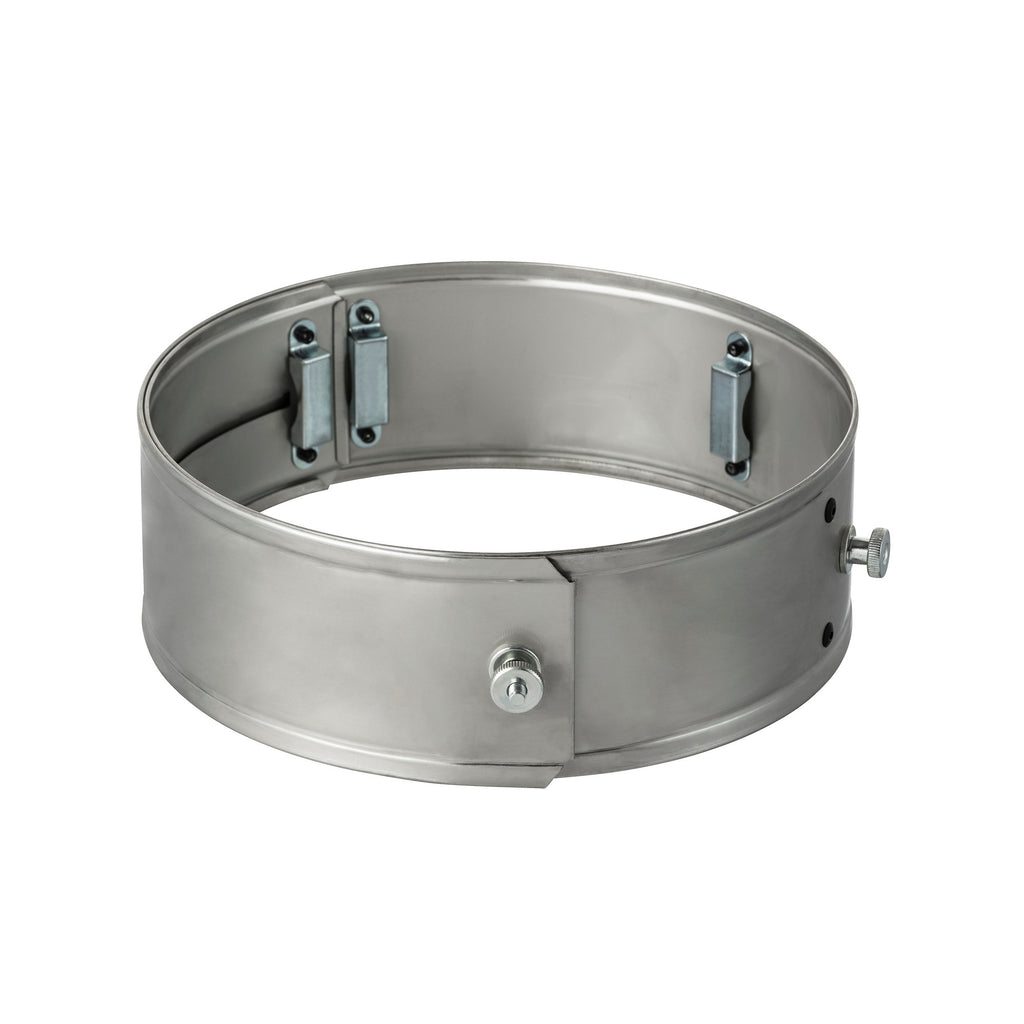 Anneau de puissance pour réchaud à fusée, Ø 25-35 x 8,5 cm, acier inoxydable