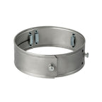 Anneau de puissance pour réchaud à fusée, Ø 25-35 x 8,5 cm, acier inoxydable