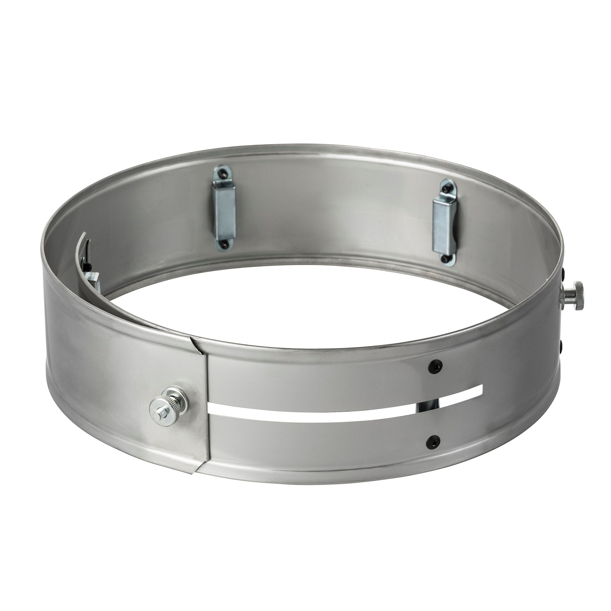 Anneau de puissance pour réchaud à fusée, Ø 25-35 x 8,5 cm, acier inoxydable