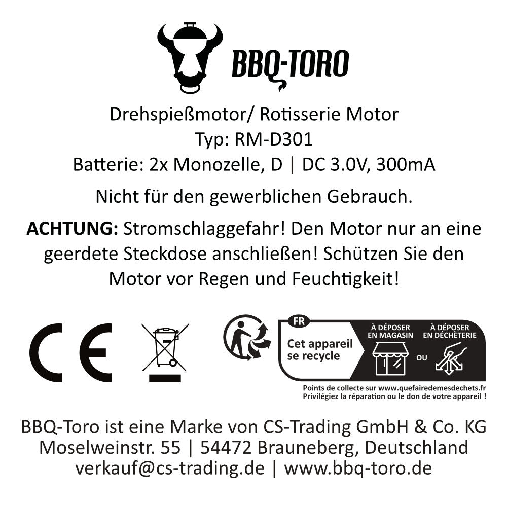 Grillspieß Set, für Ø 57 cm Kugelgrill, 7 Edelstahl Spieße