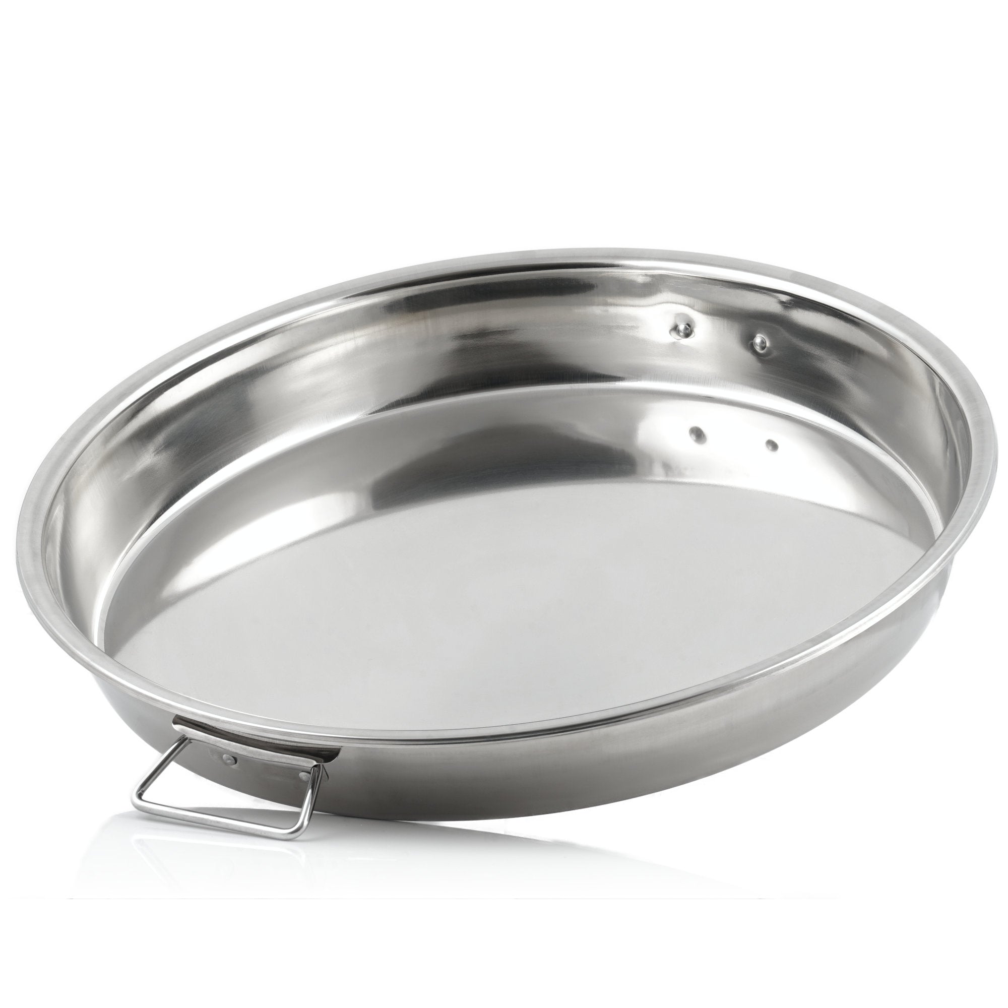 3-In-1 Rippchen und Hähnchenkeulen Halter, Edelstahl, inkl. Auffangschale