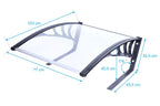 Garage pour tondeuse robotisée, 77 x 103 x 45,5 cm