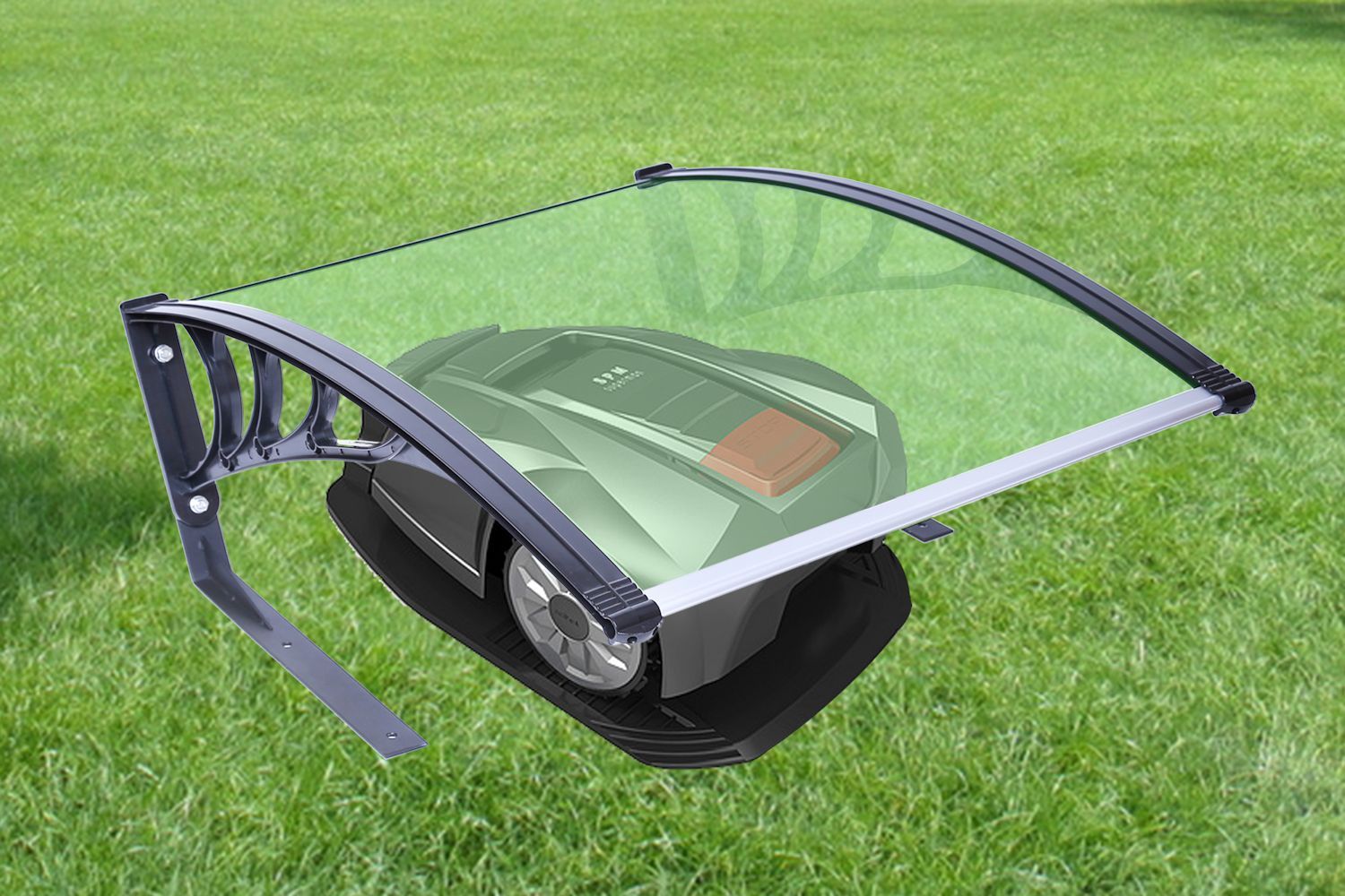 Garage pour tondeuse robotisée, 77 x 103 x 45,5 cm