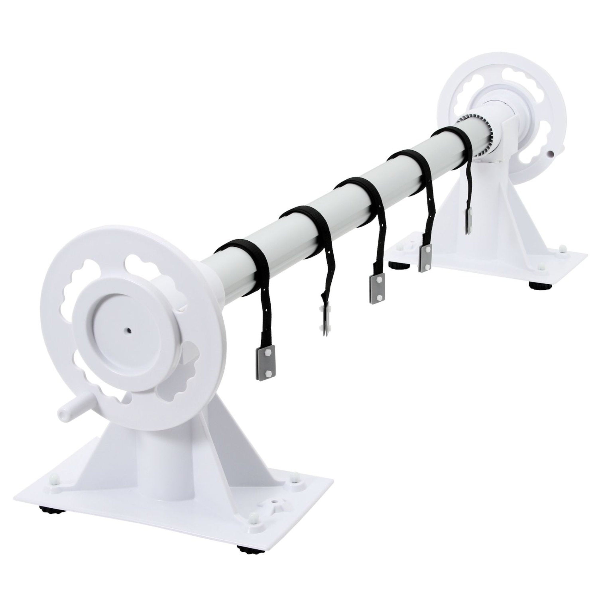 Système enroulable en aluminium, pour bâches de 300 à 570 cm² 