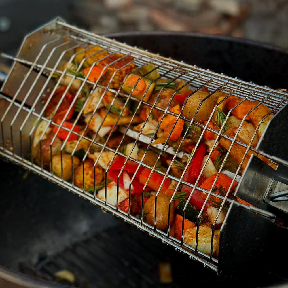 Grillrondell für Drehspieße, Edelstahl, Universal
