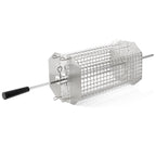Grill carousel for rotisserie spits, stainless steel, universal