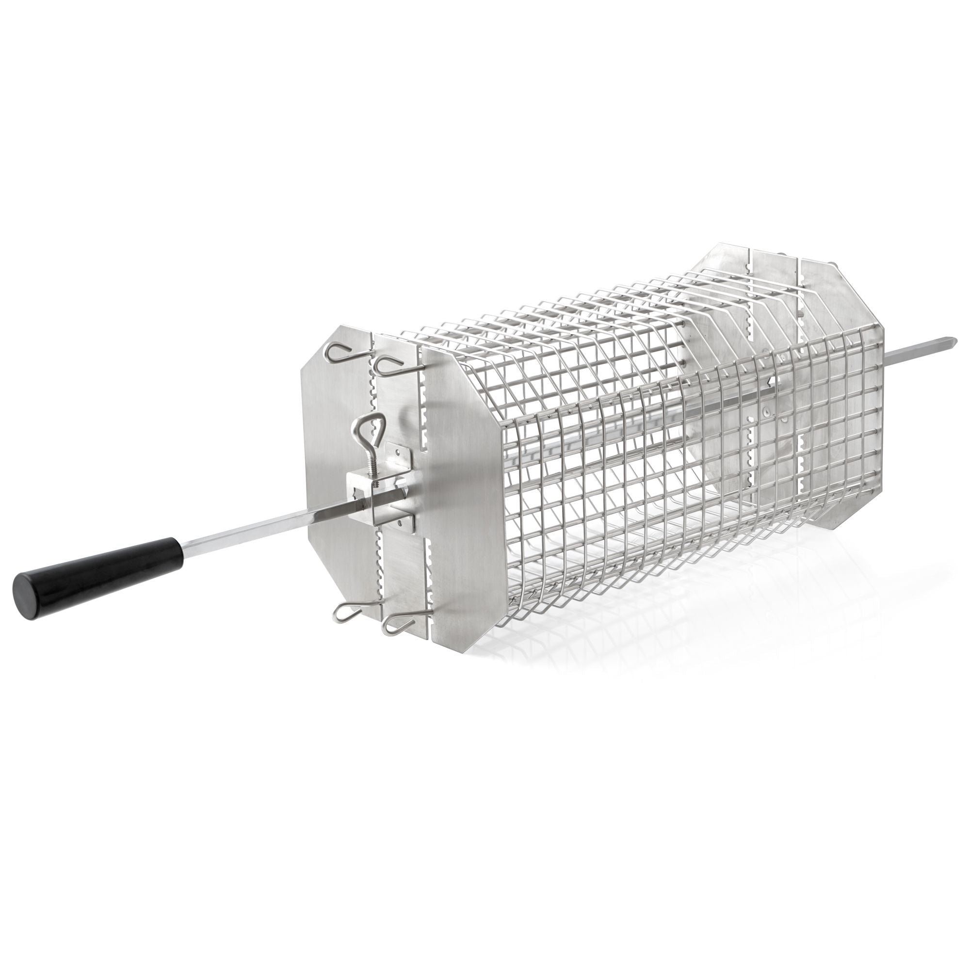Carrousel pour broche à rôtisserie, en acier inoxydable, universel
