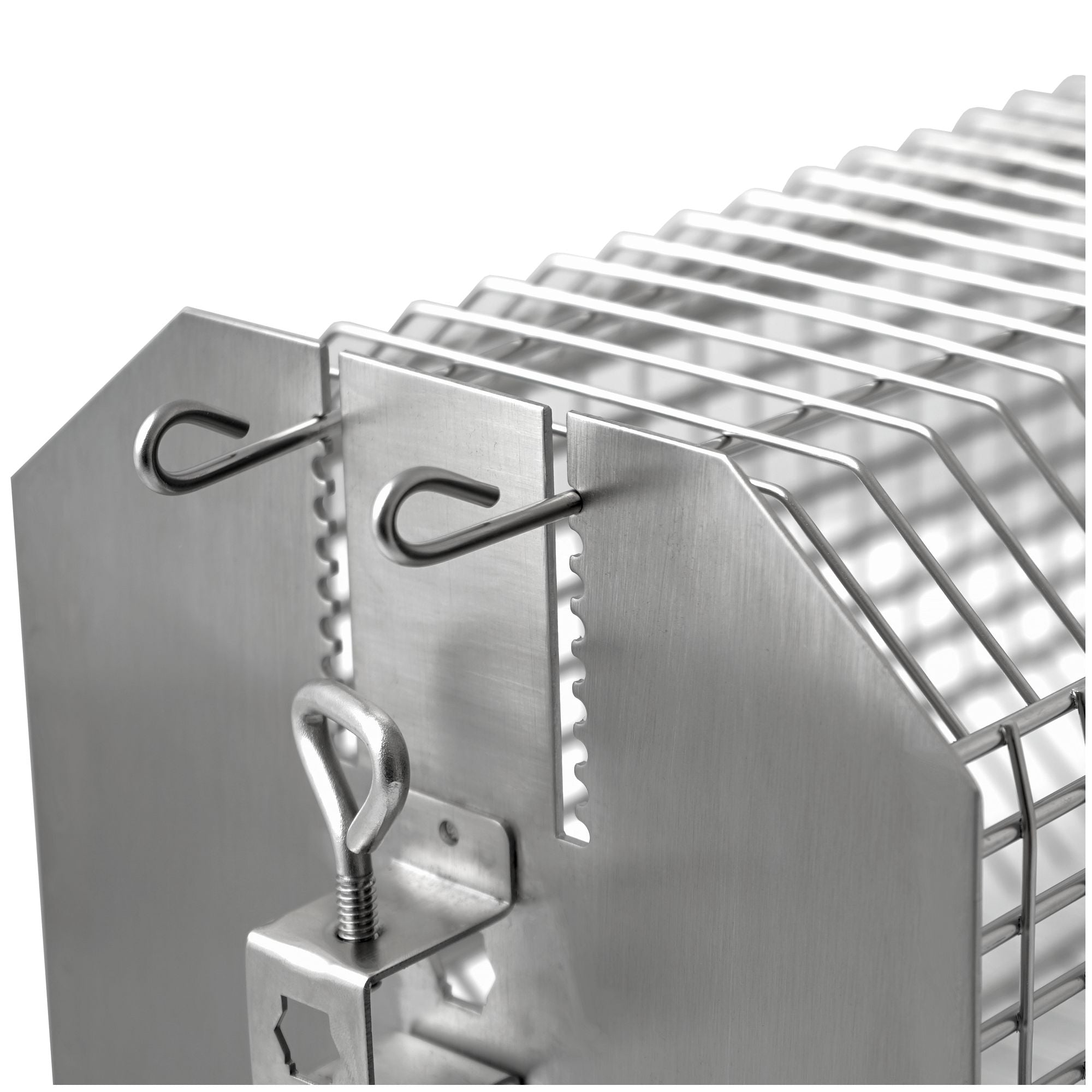 Carrousel pour broche à rôtisserie, en acier inoxydable, universel