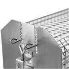 Grill carousel for rotisserie spits, stainless steel, universal