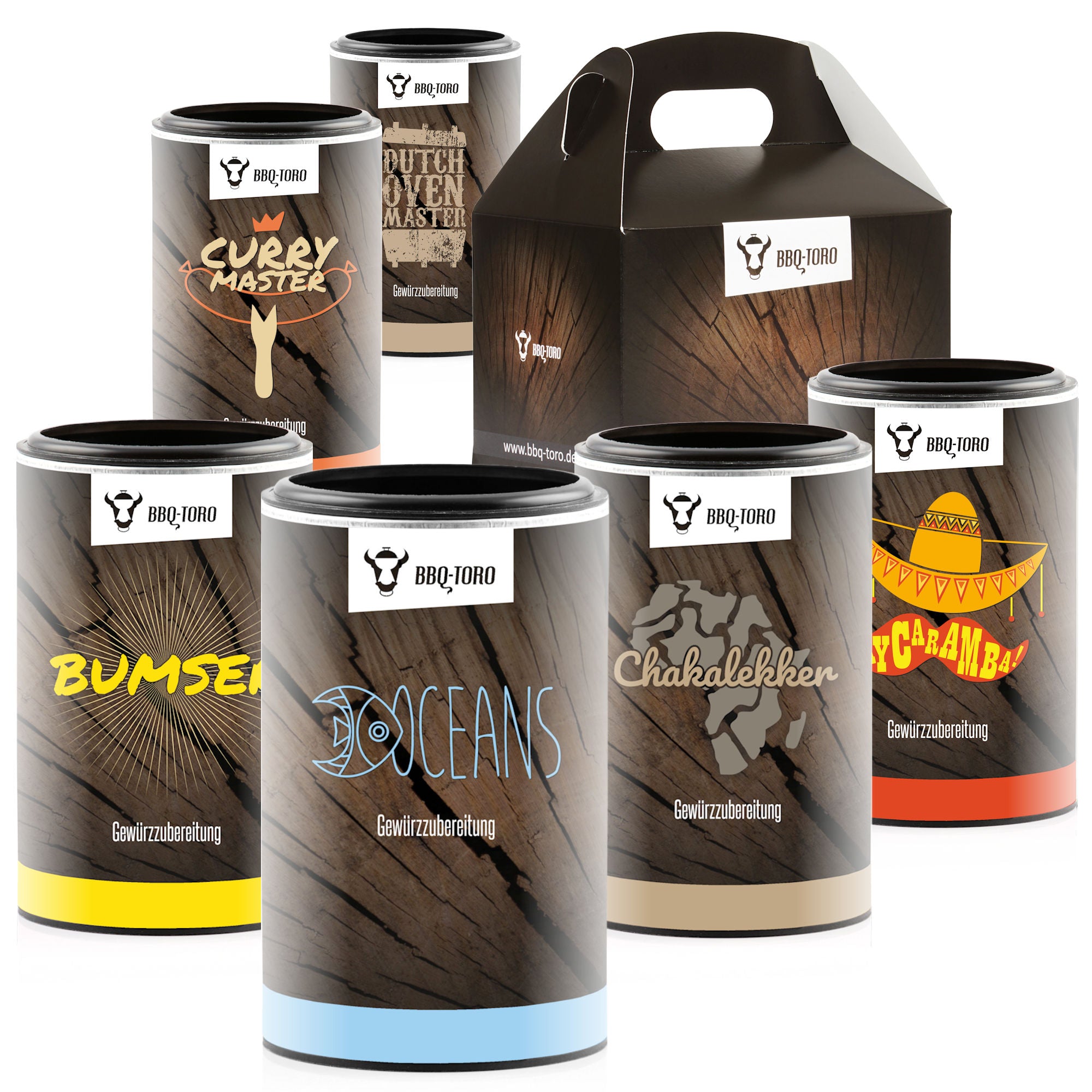 Coffret d'épices « Kit de survie camping », 630 g