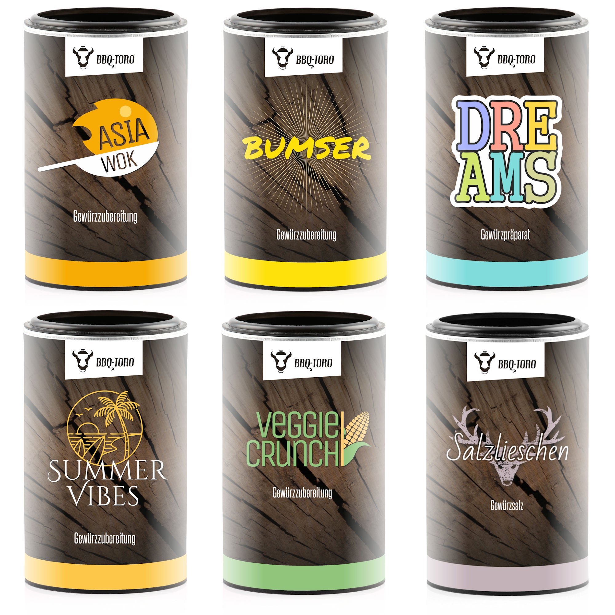 Spice Set "Vegetable Party", 610g, Vegetable All-Rounder Mixes