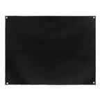 Tapis pare-étincelles pour poêle de tente, 98 x 76 cm, noir