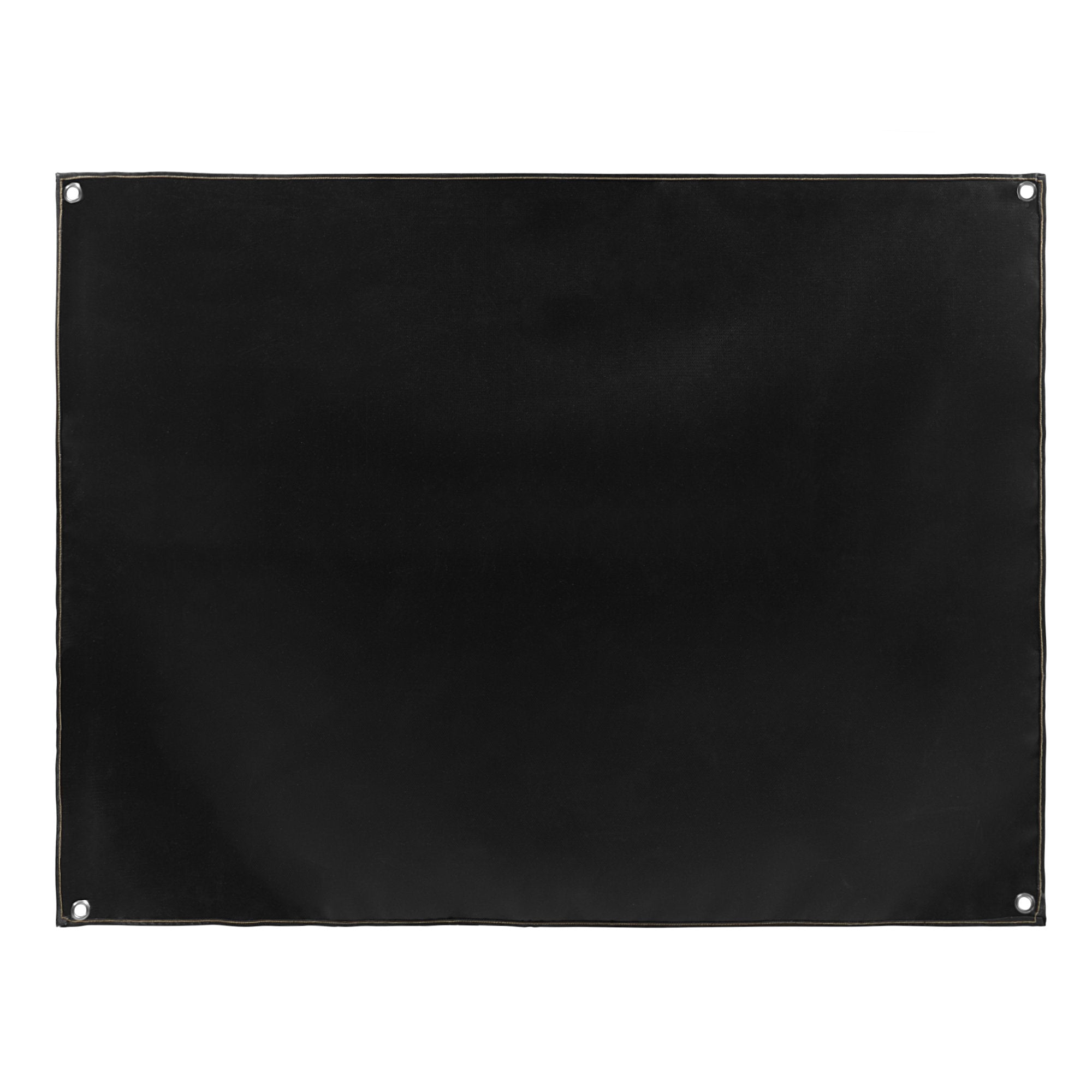 Funkenschutz-Matte für Zeltofen, 98 x 76 cm, schwarz