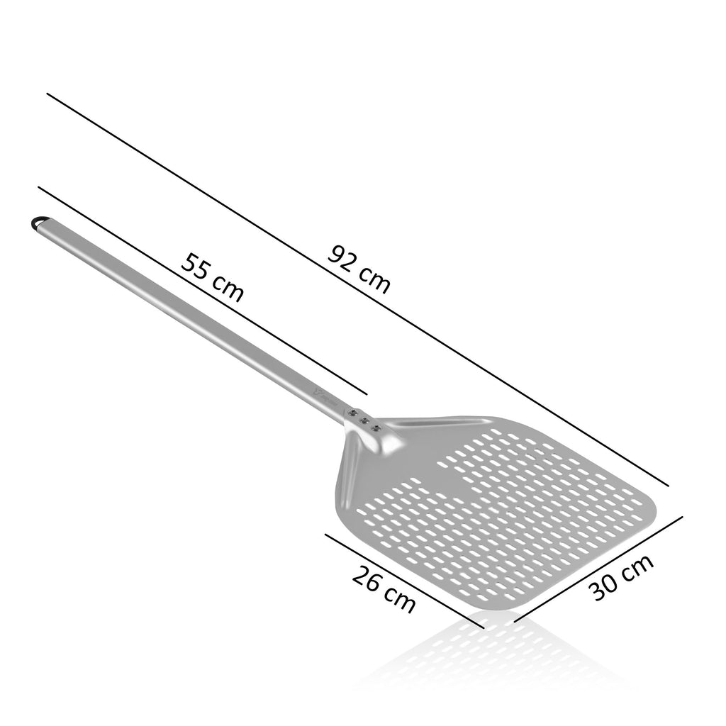 Pizza peel, aluminum, 30 x 26 cm
