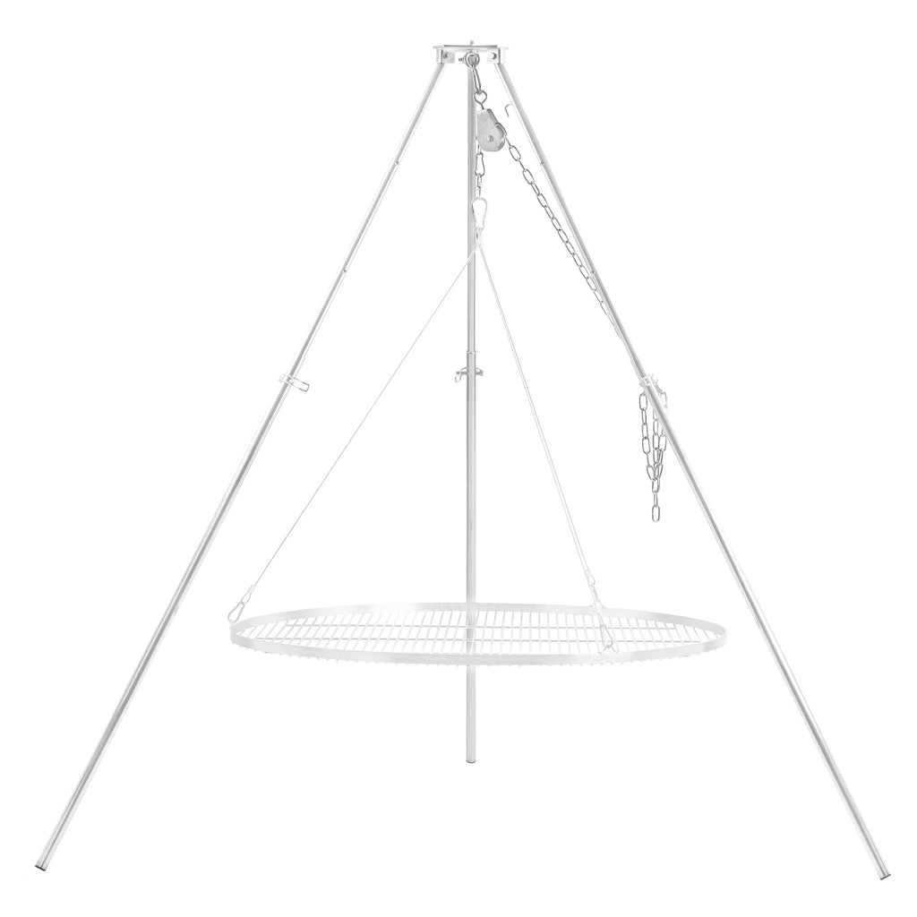 Dreibein Grill mit Tragetasche, 119 - 184 cm
