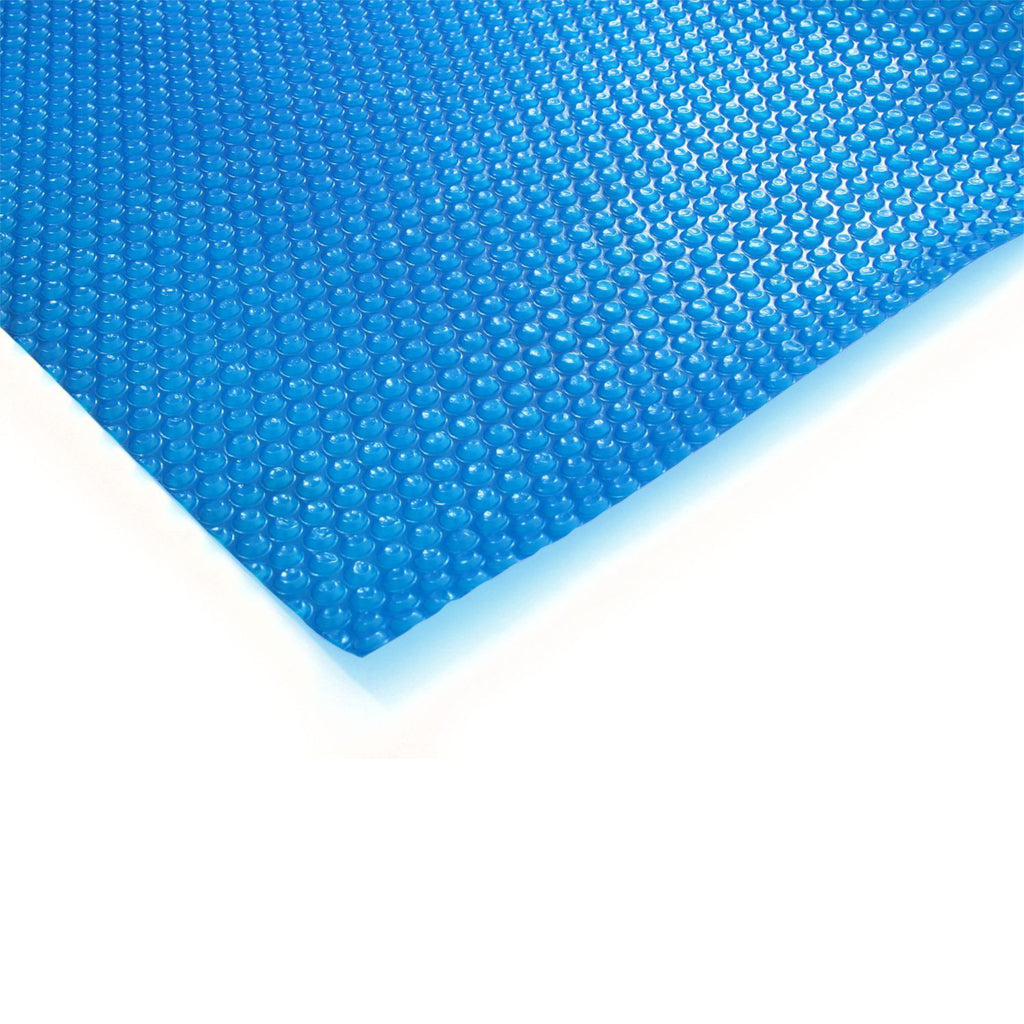 Couverture solaire pour piscine, rectangulaire, 6 x 4 m, bleue, 400 µ