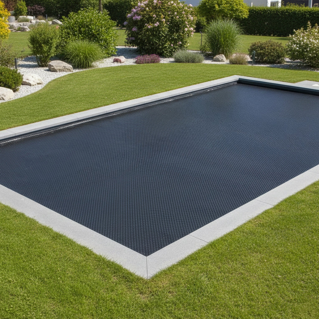 Couverture solaire pour piscine, rectangulaire, 8 x 5 m, 400 µ
