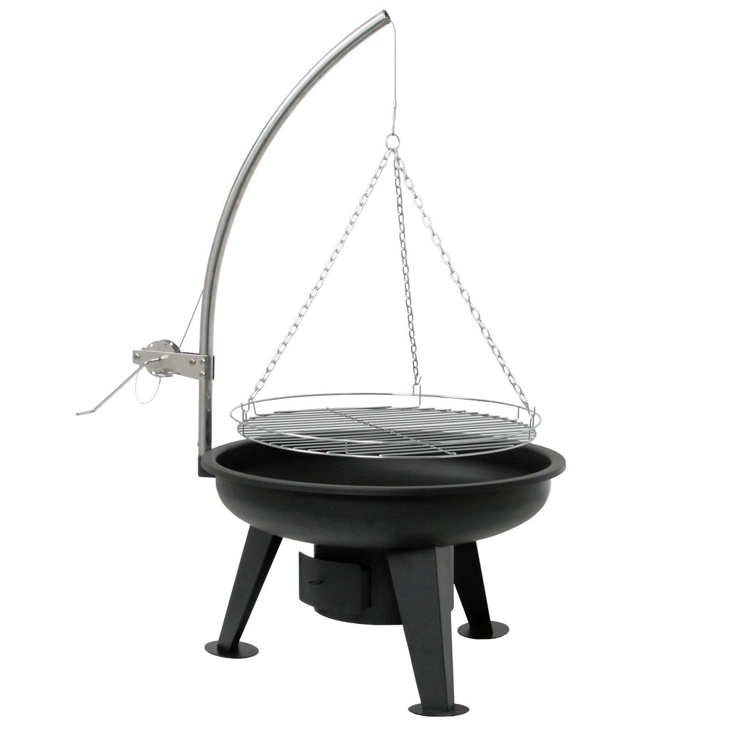 Gril pivotant, avec grille de Ø 64 cm