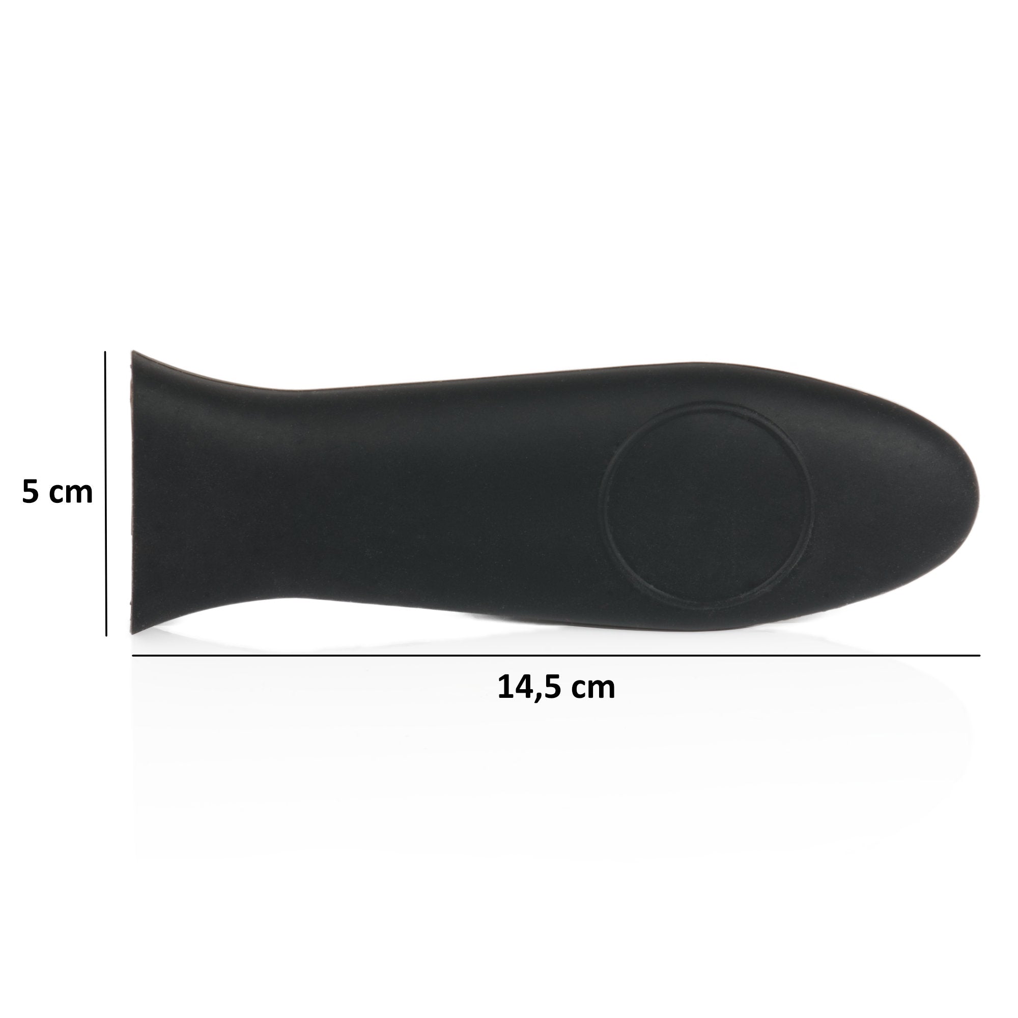 Silicone handle protector for pans, heat-resistant