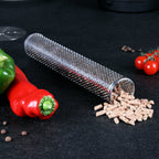 Tube fumoir pour barbecue, acier inoxydable