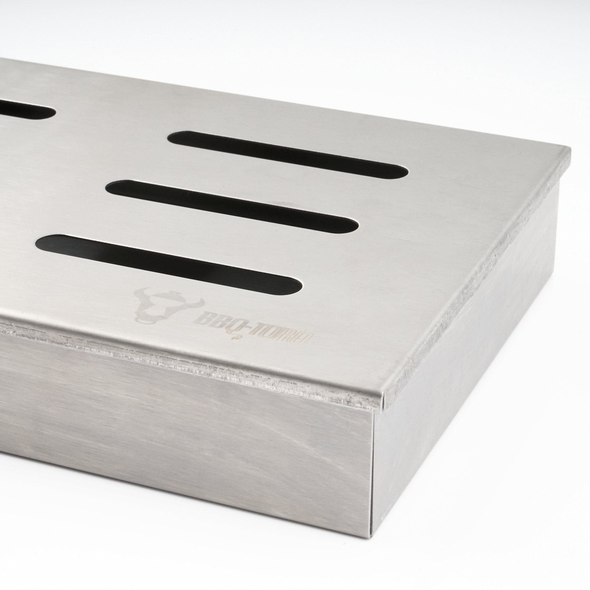 "Cherry" smoker box, for grill, stainless steel